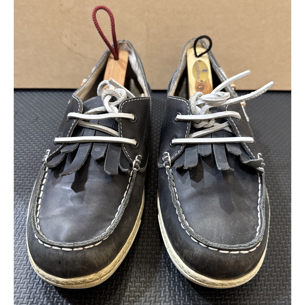 BUSSOLA Deck Shoes Blue Size 42